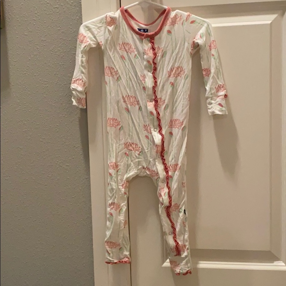 Kickee pants snap pajamas